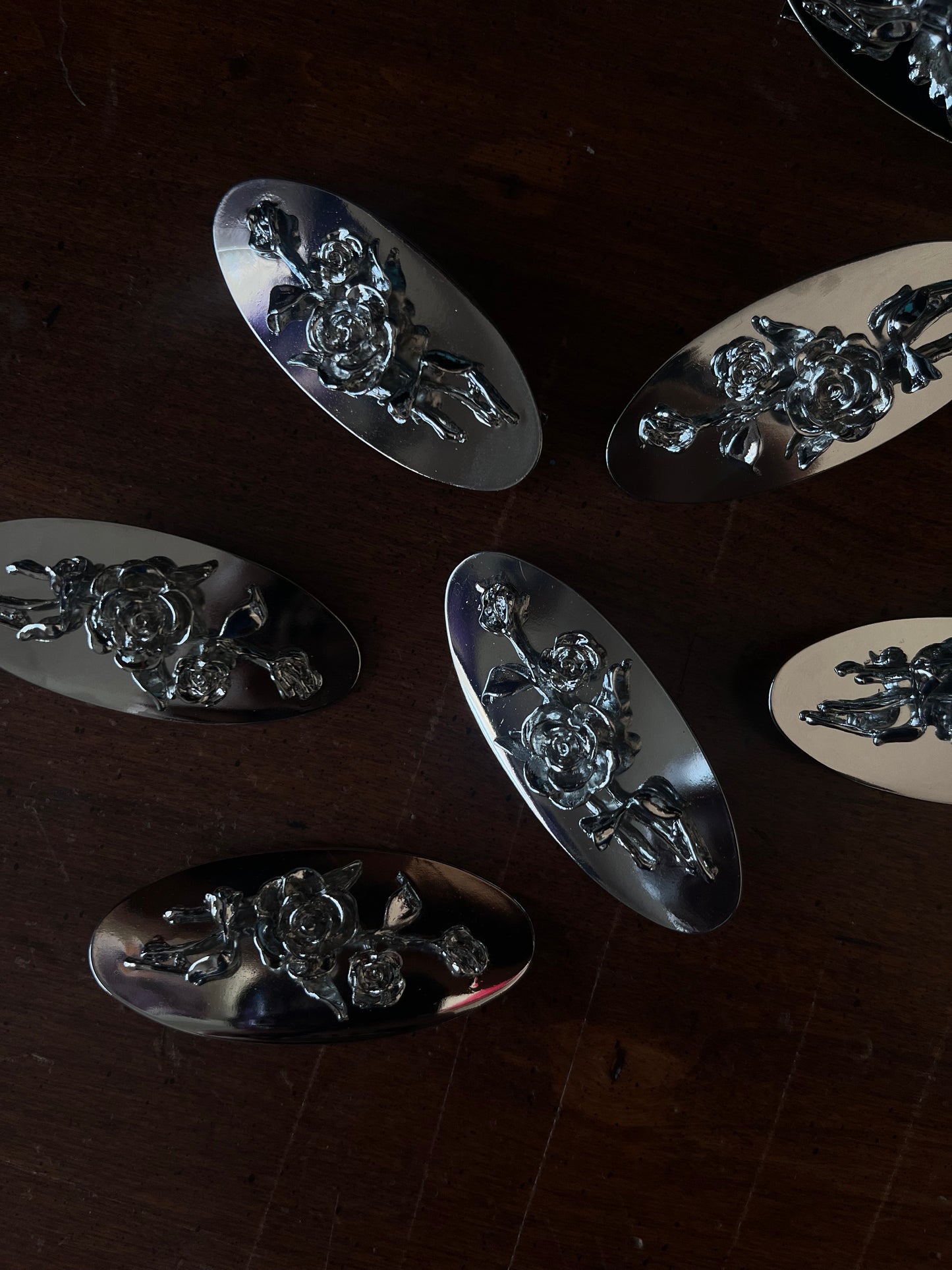 Metal hair clips