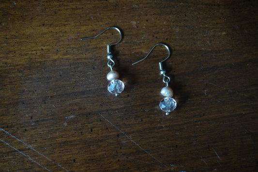 Sliver lights Earrings