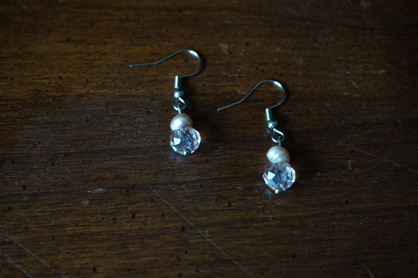 Sliver lights Earrings