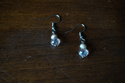 Sliver lights Earrings