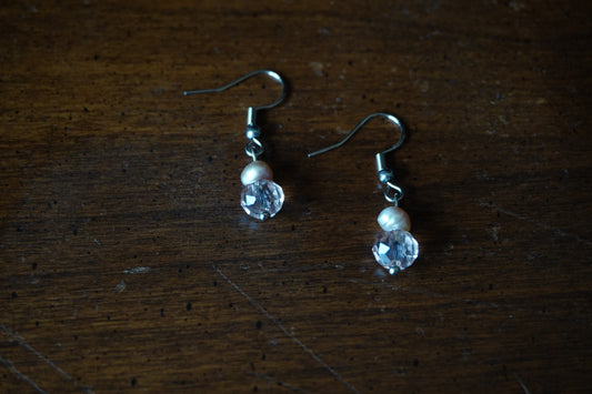 Sliver lights Earrings