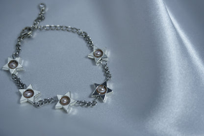 Pink Pearl Bracelet