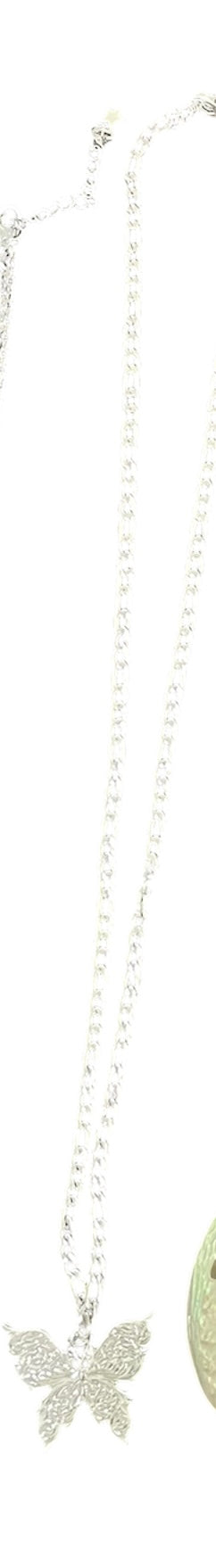 Butterfly metal necklace